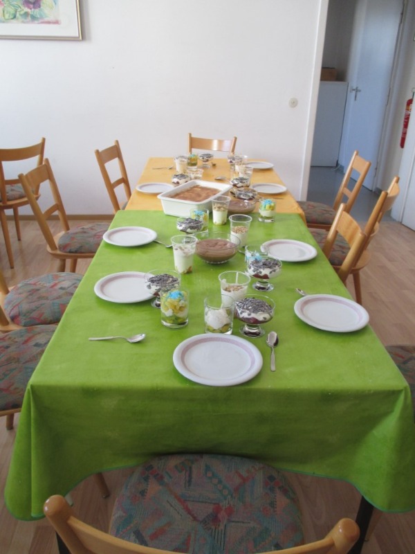 Gedeckter Tisch